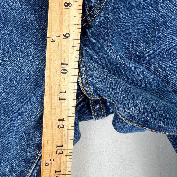 Levi’s 517 Dark Wash 35” x 27” Zip Front Nice Patina GUC - Picture 5 of 9